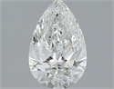 Natural Diamond 0.70 Carats, Pear with  Cut, G Color, SI1 Clarity and Certified by GIA