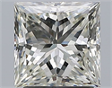 Diamante Natural 2.21 quilates, Princesa , Color K, claridad VS2 y certificado GIA