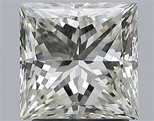 Foto Diamante Natural 2.21 quilates, Princesa , Color K, claridad VS2 y certificado GIA de
