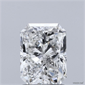 Natural Diamond 1.50 Carats, Radiant with  Cut, G Color, I1 Clarity and Certified by IGI