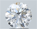Diamante Natural 1.62 quilates, Redondo , Color D, claridad SI2 y certificado GIA