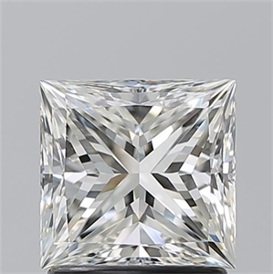 Picture of Natural Diamond 1.50 Carats, Princess with  Cut, I Color, VVS2 Clarity and Certified by GIA
