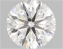 Natural Diamond 0.91 Carats, Round with Very Good Cut, H Color, I1 Clarity and Certified by GIA