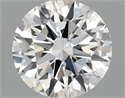 Lab Grown Diamond 1.34 Carats, Round with Ideal Cut, D Color, VS1 Clarity and Certified by IGI