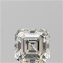 Diamante Natural 0.95 quilates, Asscher , Color J, claridad VVS1 y certificado GIA