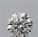 Diamante Natural 0.51 quilates, Redondo , Color H, claridad VVS1 y certificado IGI