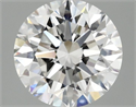 Del inventario de diamantes de laboratorio, 2.51 quilates, Redondo , Color F, claridad VVS2 y certificado IGI