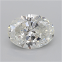 Natural Diamond 6.02 Carats, Oval with  Cut, I Color, VS2 Clarity and Certified by GIA
