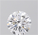 Lab Grown Diamond 1.10 Carats, Round with Ideal Cut, D Color, VVS1 Clarity and Certified by IGI