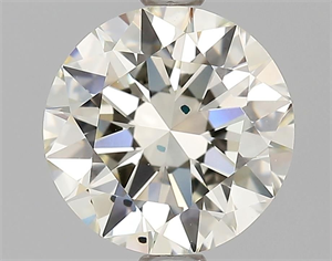 Foto Diamante Natural 1.70 quilates, Redondo , Color L, claridad VVS1 y certificado HRD de