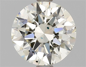 Picture of Natural Diamond 1.70 Carats, Round with Excellent Cut, L Color, VVS1 Clarity and Certified by HRD