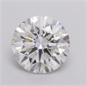 Lab Grown Diamond 1.08 Carats, Round with Excellent Cut, G Color, VS2 Clarity and Certified by IGI