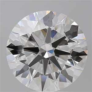 Picture of Lab Grown Diamond 5.60 Carats, Round with Ideal Cut, F Color, VVS2 Clarity and Certified by IGI