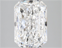 Natural Diamond 3.02 Carats, Radiant with  Cut, D Color, VS2 Clarity and Certified by GIA