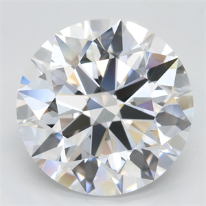 Picture of Lab Grown Diamond 5.11 Carats, Round with Excellent Cut, D Color, IF Clarity and Certified by GIA