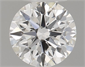 Diamante Natural 0.41 quilates, Redondo , Color G, claridad IF y certificado GIA