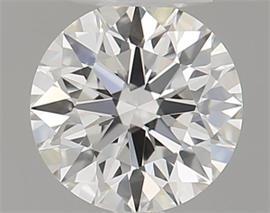 Foto Diamante Natural 0.41 quilates, Redondo , Color G, claridad IF y certificado GIA de