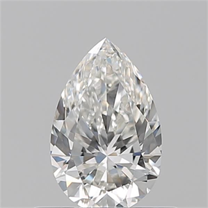 Picture of Natural Diamond 0.50 Carats, Pear with  Cut, G Color, VVS1 Clarity and Certified by GIA
