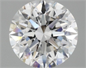 Del inventario de diamantes de laboratorio, 2.56 quilates, Redondo , Color D, claridad VVS2 y certificado IGI