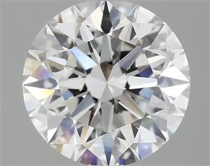 Picture of Lab Grown Diamond 2.56 Carats, Round with Ideal Cut, D Color, VVS2 Clarity and Certified by IGI