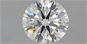 Diamante Natural 0.70 quilates, Redondo , Color H, claridad IF y certificado IGI