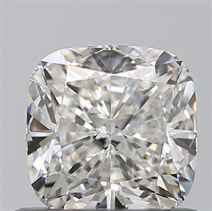 Foto Diamante Natural 0.72 quilates, Del cojín , Color F, claridad VS1 y certificado GIA de