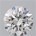 Diamante Natural 1.53 quilates, Redondo , Color H, claridad IF y certificado GIA