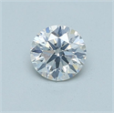 Diamante Natural 0.60 quilates, Redondo , Color F, claridad SI2 y certificado GIA