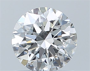 Picture of Natural Diamond 0.75 Carats, Round with Excellent Cut, F Color, IF Clarity and Certified by GIA
