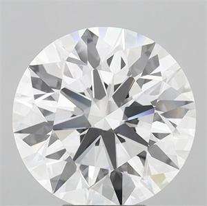 Picture of Lab Grown Diamond 5.72 Carats, Round with Ideal Cut, E Color, VVS1 Clarity and Certified by IGI