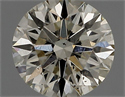 Natural Diamond 0.51 Carats, Round with Excellent Cut, M Color, VS2 Clarity and Certified by IGI