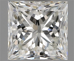 Picture of Natural Diamond 1.01 Carats, Princess with  Cut, I Color, VVS1 Clarity and Certified by GIA