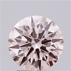 Picture of Lab Grown Diamond 2.03 Carats, Round with Ideal Cut, Fancy Intense Pink Color, VS2 Clarity and Certified by IGI