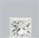 Natural Diamond 0.26 Carats, Princess with  Cut, G Color, VVS1 Clarity and Certified by IGI
