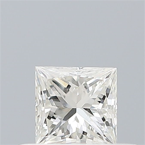 Picture of Natural Diamond 0.26 Carats, Princess with  Cut, G Color, VVS1 Clarity and Certified by IGI
