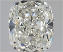 Natural Diamond 1.70 Carats, Cushion with  Cut, I Color, VS2 Clarity and Certified by GIA