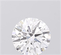 Lab Grown Diamond 1.06 Carats, Round with Ideal Cut, D Color, VVS1 Clarity and Certified by IGI