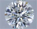 Diamante Natural 0.45 quilates, Redondo , Color G, claridad IF y certificado GIA