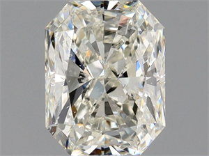 Picture of Natural Diamond 0.90 Carats, Radiant with  Cut, J Color, SI2 Clarity and Certified by GIA
