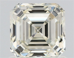 Picture of Natural Diamond 1.04 Carats, Asscher with  Cut, K Color, IF Clarity and Certified by IGI