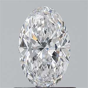 Foto Diamante Natural 0.70 quilates, Ovalado , Color D, claridad VVS1 y certificado GIA de