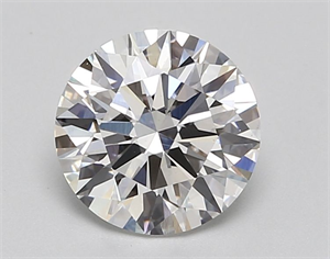 Picture of Lab Grown Diamond 2.35 Carats, Round with Excellent Cut, E Color, VS1 Clarity and Certified by GIA