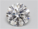 Del inventario de diamantes de laboratorio, 2.35 quilates, Redondo , Color E, claridad VS1 y certificado GIA