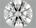 Lab Grown Diamond 5.09 Carats, Round with Ideal Cut, E Color, VVS2 Clarity and Certified by IGI