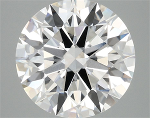 Picture of Lab Grown Diamond 5.09 Carats, Round with Ideal Cut, E Color, VVS2 Clarity and Certified by IGI
