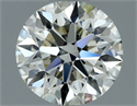 Natural Diamond 0.81 Carats, Round with Excellent Cut, L Color, VVS2 Clarity and Certified by GIA