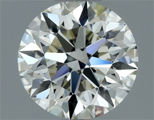 Picture of Natural Diamond 0.81 Carats, Round with Excellent Cut, L Color, VVS2 Clarity and Certified by GIA