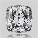 Diamante Natural 0.71 quilates, Del cojín , Color F, claridad VS2 y certificado GIA
