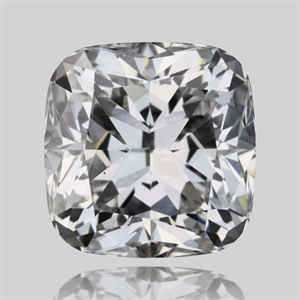 Foto Diamante Natural 0.71 quilates, Del cojín , Color F, claridad VS2 y certificado GIA de
