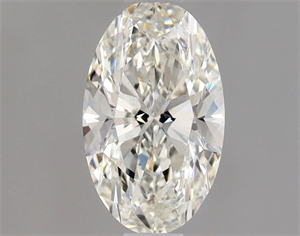 Foto Diamante Natural 0.70 quilates, Ovalado , Color I, claridad SI1 y certificado GIA de